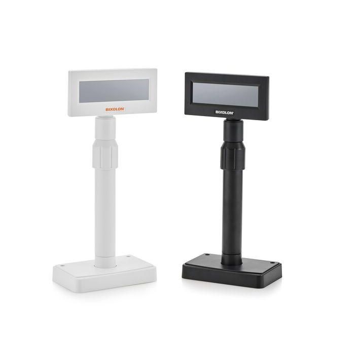 Bixolon BCD-2000K Pantalla de Cliente STN LCD Monocromo USB Gris Oscuro, 120 caracteres, Ajuste 360°, Compatible Android iOS Windows