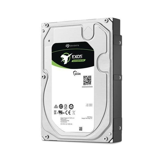 Seagate Exos 7E8 Disco Duro Interno Enterprise 8TB SATA 6Gb/s 7200 RPM 3.5 pulgadas para Almacenamiento Masivo y Operaciones 24/7