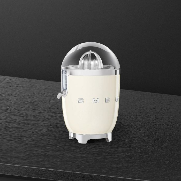 Smeg CJF11CREU Exprimidor de Cítricos Crema, Acero Inoxidable, 70W 3