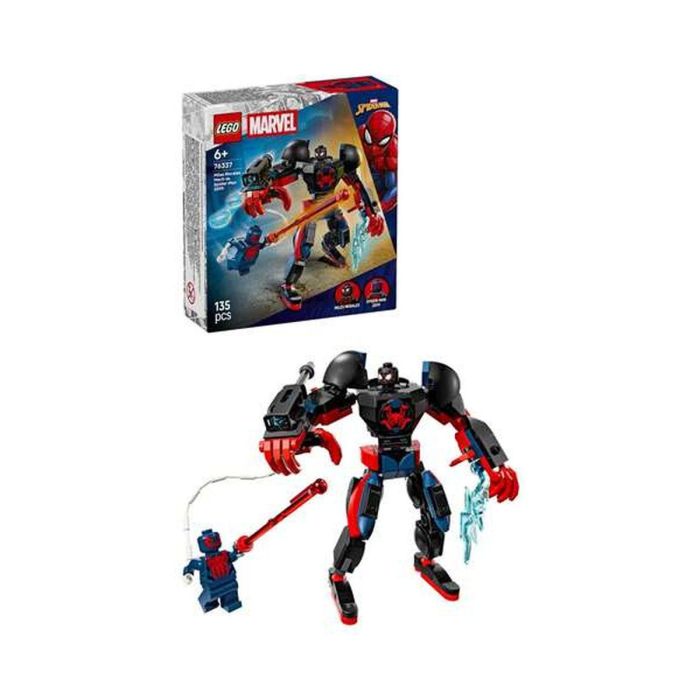 Lego Juego de Construccion Armadura Robótica Miles Morales vs. Spider-Man 2099 Lego Super Heroes Marvel 2