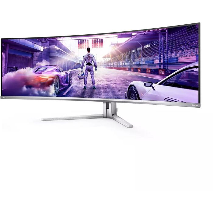 Philips 49M2C8900L Monitor Gaming Ultrapanorámico Curvo 49" Dual QHD 0.03ms 144Hz OLED Multimedia Blanco 4