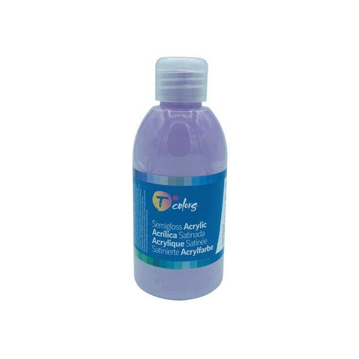 Pintura Acrilica Tcolors 250 Ml (Botella) Violeta
