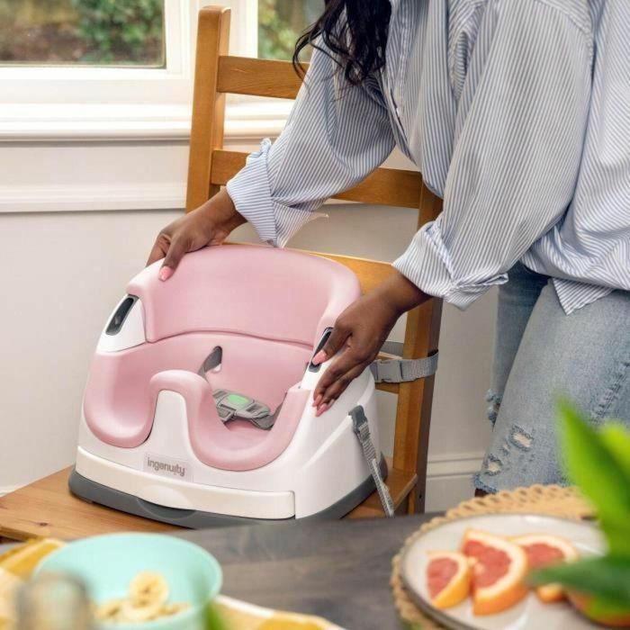 Ingenuity ING0074451167261 Silla elevador 2 en 1 con bandeja portaobjetos integrada, peonía, a partir de 6 meses 3