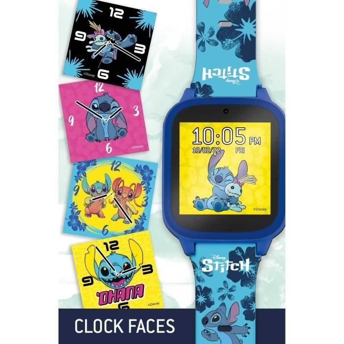 Reloj educativo - HI TECH - STITCH - Esferas personalizables, 5 juegos interactivos 5 Reloj educativo - HI TECH - STITCH - Esferas personalizables, 5 juegos interactivos 5