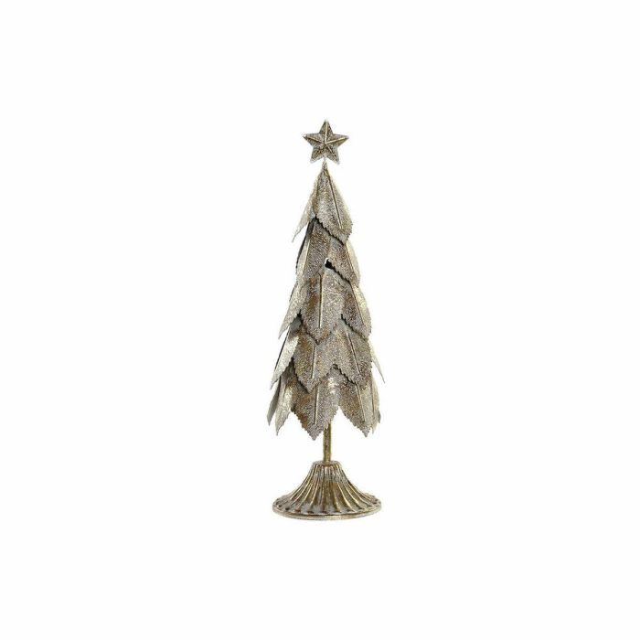 Adorno Navideño DKD Home Decor Árbol Metal (12 x 12 x 37 cm)