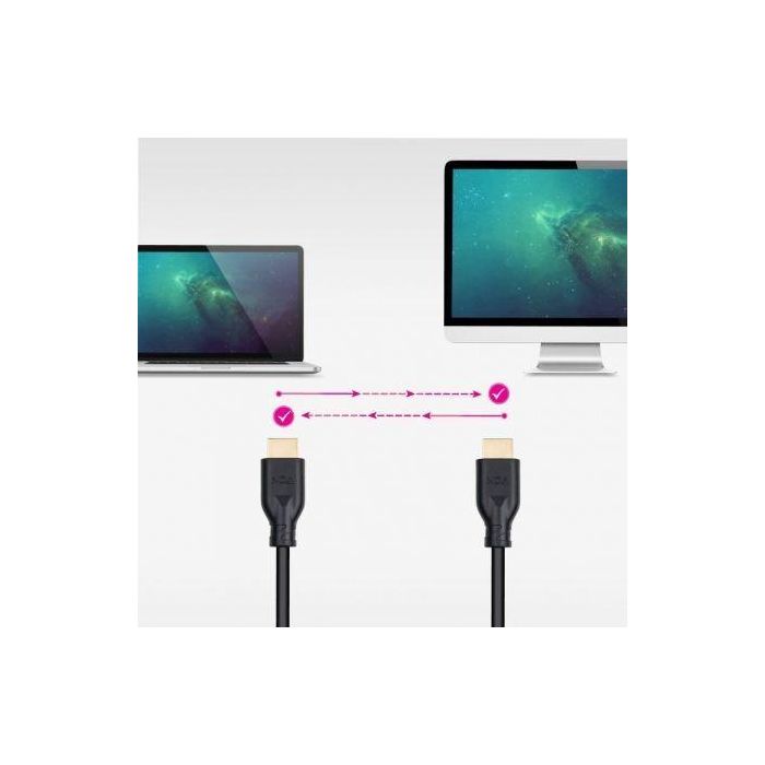 Nano Cable 10.15.3905 Cable HDMI 2.0 Macho - Macho 4K@60Hz HDR 3D 5m Negro 3 Nano Cable 10.15.3905 Cable HDMI 2.0 Macho - Macho 4K@60Hz HDR 3D 5m Negro 3