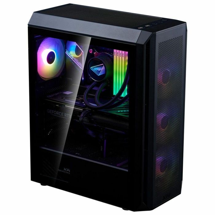 XPG VALOR AIR PLUS Caja PC Midi Tower Negra con Ventana Lateral, Filtro Antipolvo, 3x 120mm Ventiladores, USB 3.2 y Soporte ATX 8 XPG VALOR AIR PLUS Caja PC Midi Tower Negra con Ventana Lateral, Filtro Antipolvo, 3x 120mm Ventiladores, USB 3.2 y Soporte ATX 8