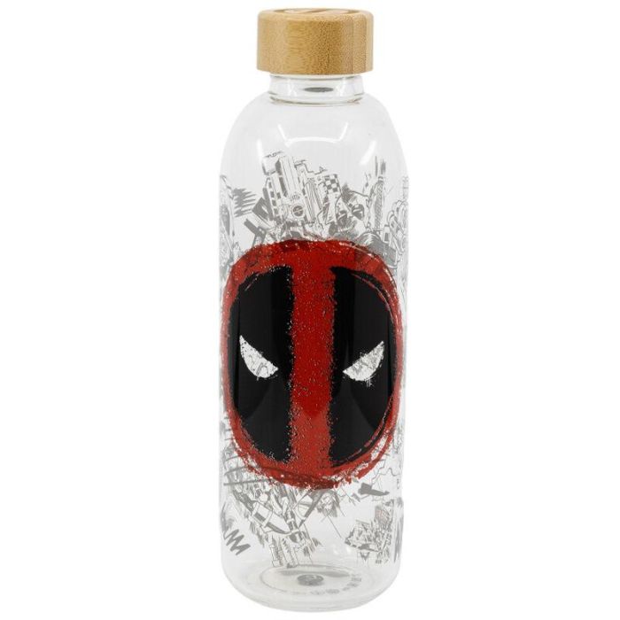 Botella cristal Deadpool Marvel 1030ml 0 Botella cristal Deadpool Marvel 1030ml 0