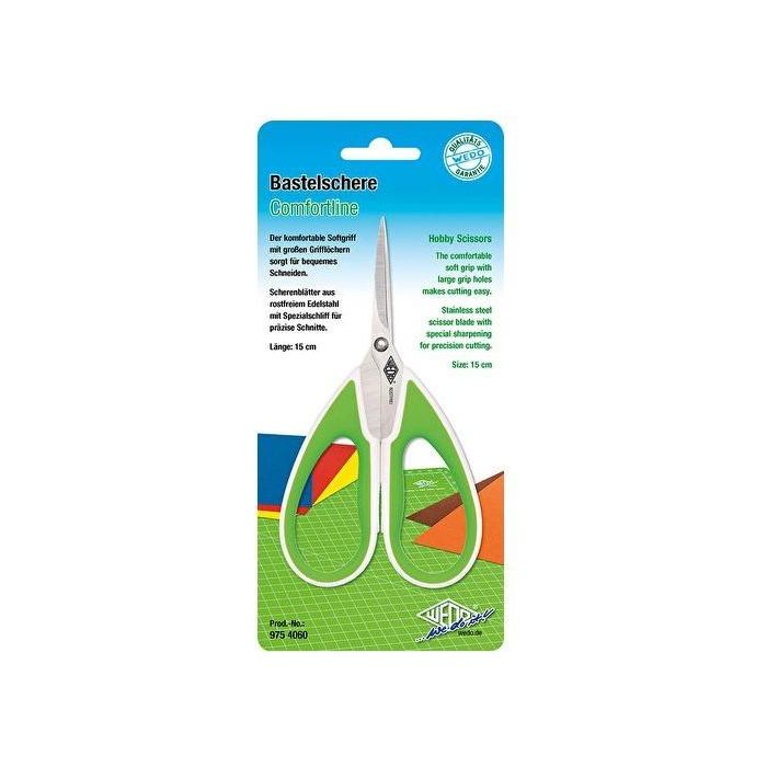 WEDO Bastelschere Edelstahl 15 cm Comfortline gn/ws 1 WEDO Bastelschere Edelstahl 15 cm Comfortline gn/ws 1