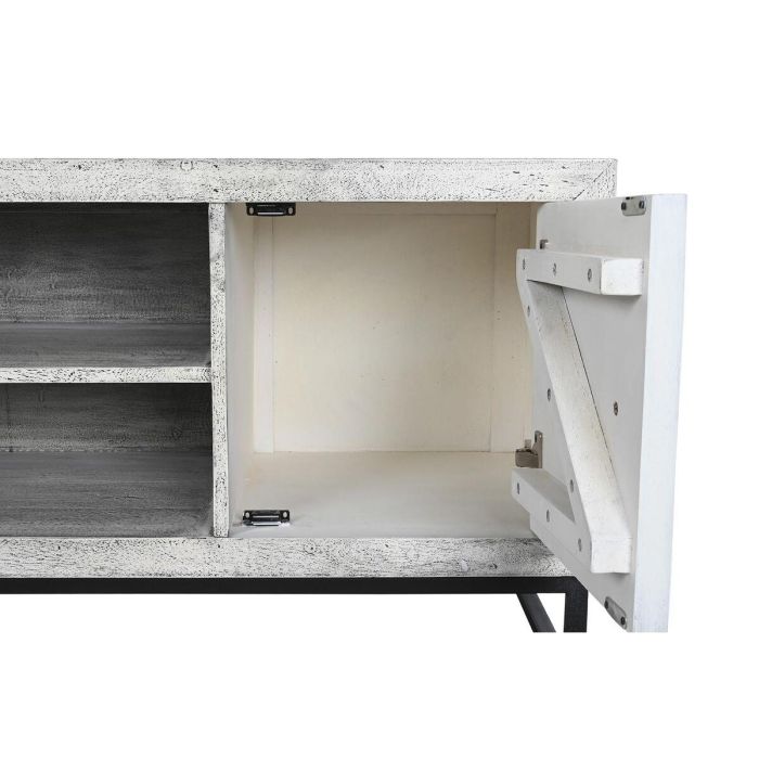 Mueble de TV DKD Home Decor Blanco Beige Gris Multicolor Cerámica Madera de mango 130 x 40 x 56 cm 5 Mueble de TV DKD Home Decor Blanco Beige Gris Multicolor Cerámica Madera de mango 130 x 40 x 56 cm 5