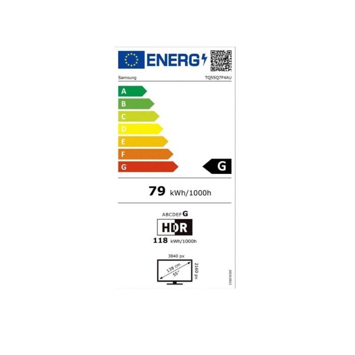 Smart TV Samsung TQ55Q7F4AUXXC 55" 4K Ultra HD HDR QLED 14 Smart TV Samsung TQ55Q7F4AUXXC 55" 4K Ultra HD HDR QLED 14
