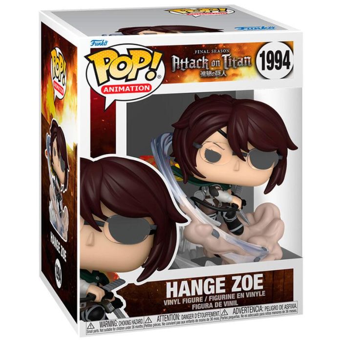 Figura POP Premium Attack on Titan Hange Zoe 1 Figura POP Premium Attack on Titan Hange Zoe 1