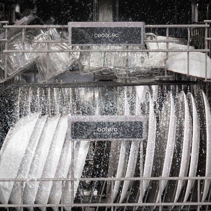 Cecotec Lavavajillas Bolero Aguazero 6500 15 cubiertos 6 programas Clase C Antracita 2