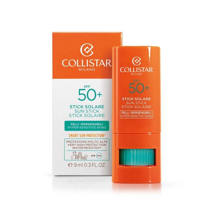 Collistar Stick Solar Facial SPF 50+ Pieles Hipersensibles y Sensibles 9 ml - Resistente Agua, Zonas Delicadas, Niños, Tatuajes, Ocean Respect 1 Collistar Stick Solar Facial SPF 50+ Pieles Hipersensibles y Sensibles 9 ml - Resistente Agua, Zonas Delicadas, Niños, Tatuajes, Ocean Respect 1