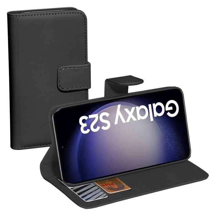 PEDEA 11160955 Funda cartera con cierre magnético y 2 bolsillos para Samsung Galaxy S23 FE 5G - Negro PEDEA 11160955 Funda cartera con cierre magnético y 2 bolsillos para Samsung Galaxy S23 FE 5G - Negro
