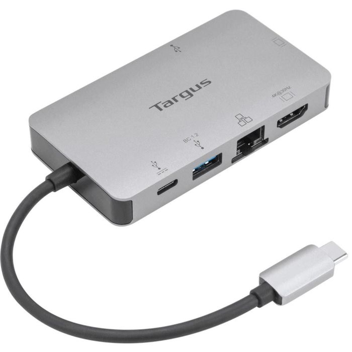 Targus DOCK419 - Docking Station Alámbrica USB 3.2 Gen 1 (3.1 Gen 1) Type-C, Suministro de Potencia USB hasta 100W, Gris