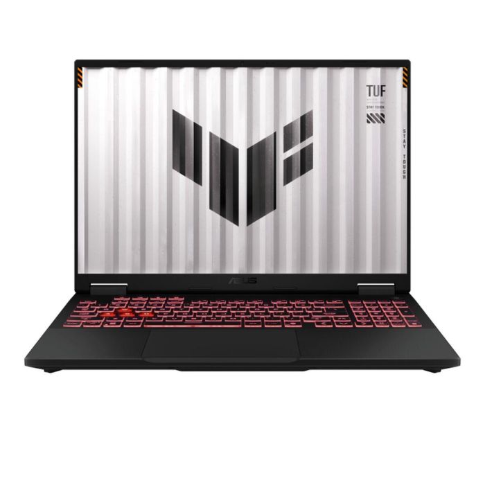 ASUS TUF608UM-RV041 Portátil Gaming A16 16" WUXGA 165Hz AMD Ryzen 7 260, 16GB RAM, 1TB SSD, NVIDIA RTX 5060 8GB, Sin SO Gris ASUS TUF608UM-RV041 Portátil Gaming A16 16" WUXGA 165Hz AMD Ryzen 7 260, 16GB RAM, 1TB SSD, NVIDIA RTX 5060 8GB, Sin SO Gris