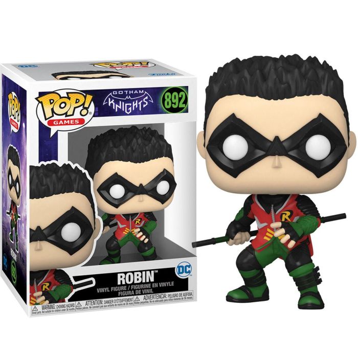 Funko Pop DC Comics Gotham Knights Robin Figura de Vinilo 9 cm con Caja Original 0 Funko Pop DC Comics Gotham Knights Robin Figura de Vinilo 9 cm con Caja Original 0