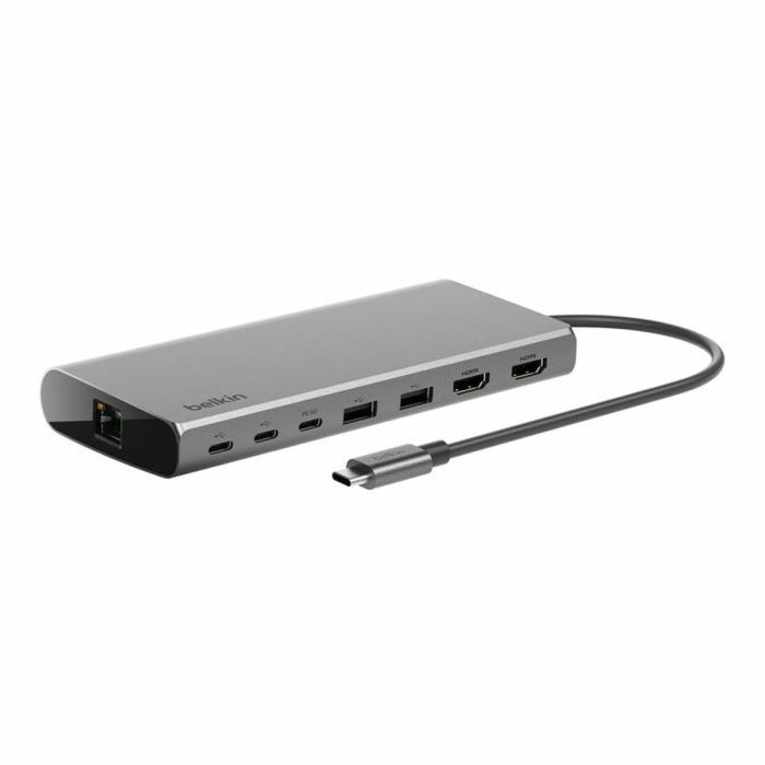 Hub USB Belkin INC015BTSGY-CZ Gris 100 W Hub USB Belkin INC015BTSGY-CZ Gris 100 W