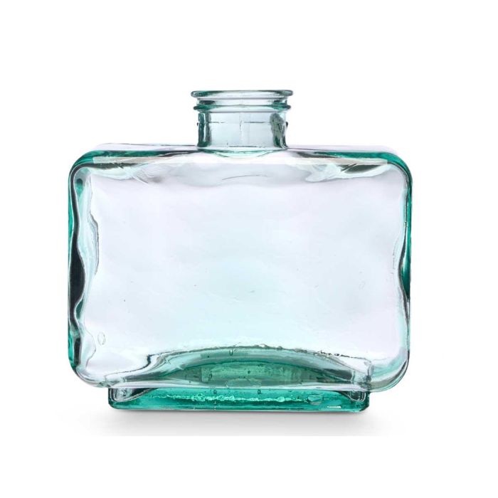 Jarron Vidrio Reciclado Rectangular 22 Cm Giftdecor (3 Unidades) 2 Jarron Vidrio Reciclado Rectangular 22 Cm Giftdecor (3 Unidades) 2
