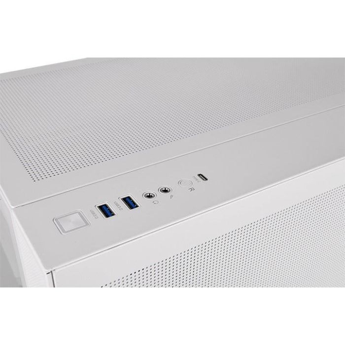 Thermaltake View 380 TG ARGB Snow Midi Tower PC Blanca 6