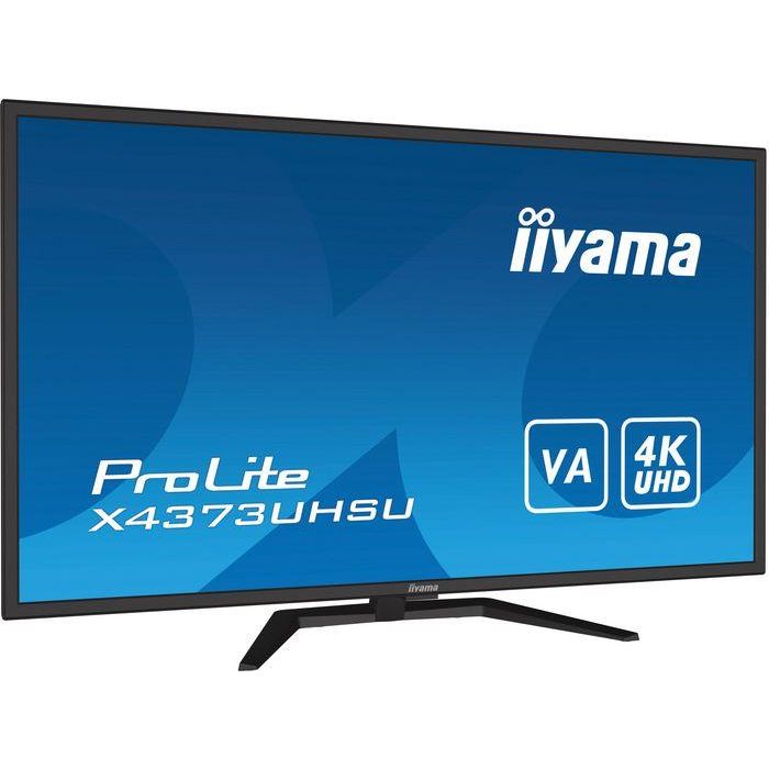 IIYAMA X4373UHSU-B1 Monitor 42.5" 4K UHD VA 3ms con HDMI, DisplayPort y USB ProLite X4373UHSU-B1 Negro 2 IIYAMA X4373UHSU-B1 Monitor 42.5" 4K UHD VA 3ms con HDMI, DisplayPort y USB ProLite X4373UHSU-B1 Negro 2
