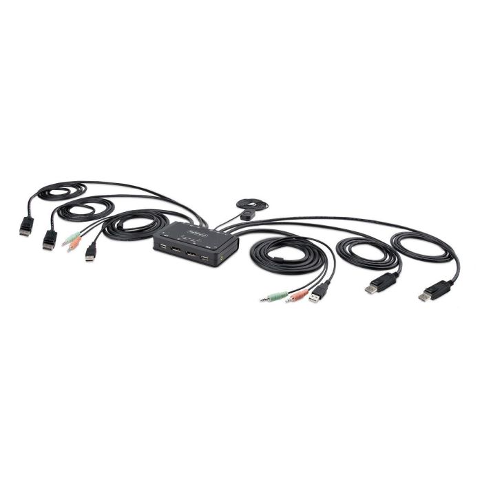 Switch KVM Startech C2-DD46-UA2-CBL-KVM 1,5 m Switch KVM Startech C2-DD46-UA2-CBL-KVM 1,5 m