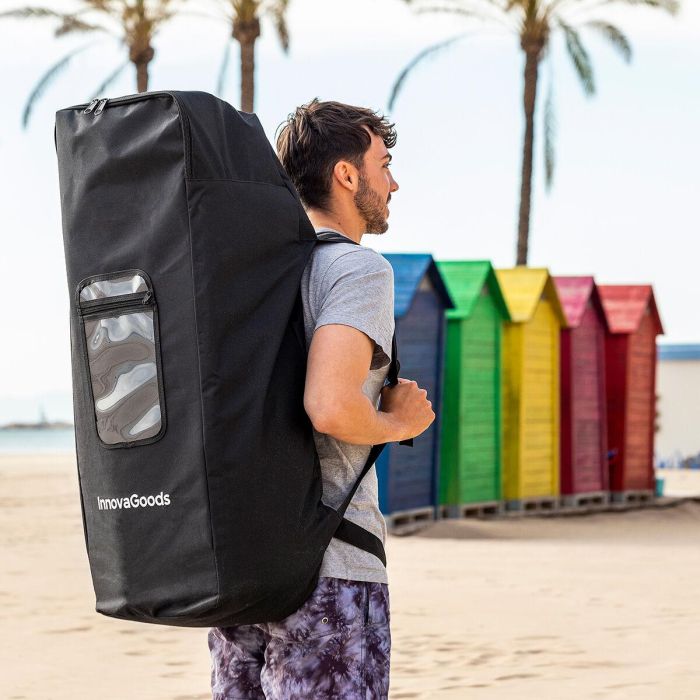 Tabla de Paddle Surf Hinchable 2 en 1 con Asiento y Accesorios Siros InnovaGoods 10'5" 320 cm 14 Tabla de Paddle Surf Hinchable 2 en 1 con Asiento y Accesorios Siros InnovaGoods 10'5" 320 cm 14