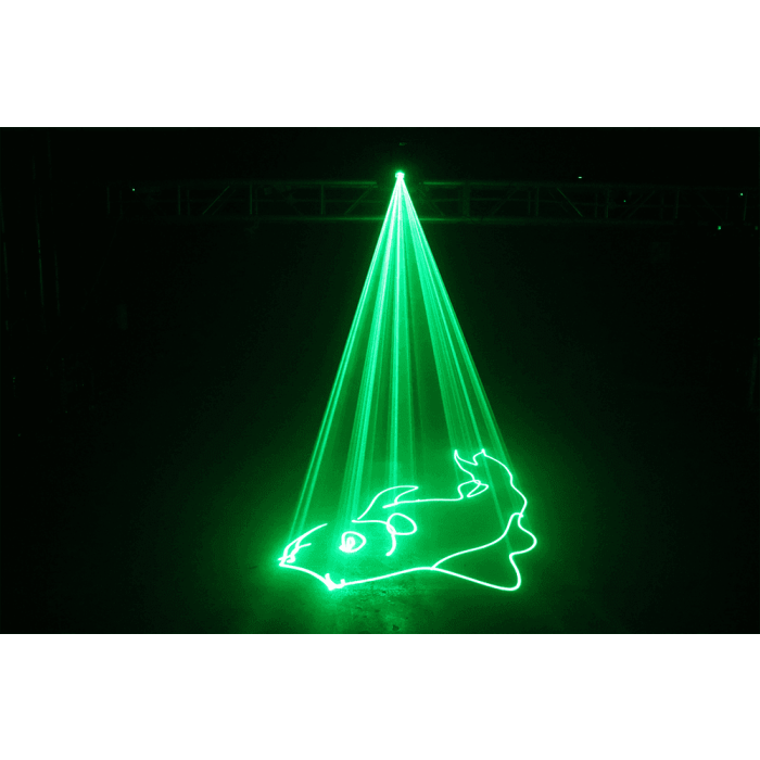 Laser De Animación 80Mw - Verde 2