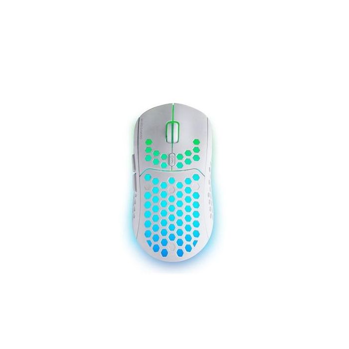 Ratón Gaming Inalámbrico Mars Gaming MMW3W/ Batería recargable/ Hasta 3200 DPI/ Blanco Ratón Gaming Inalámbrico Mars Gaming MMW3W/ Batería recargable/ Hasta 3200 DPI/ Blanco