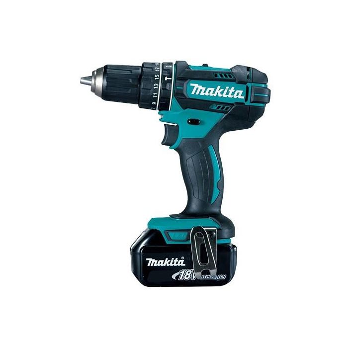 Makita DHP482RFE Taladro Percutor Inalámbrico 18V con 2 Baterías 3.0Ah
