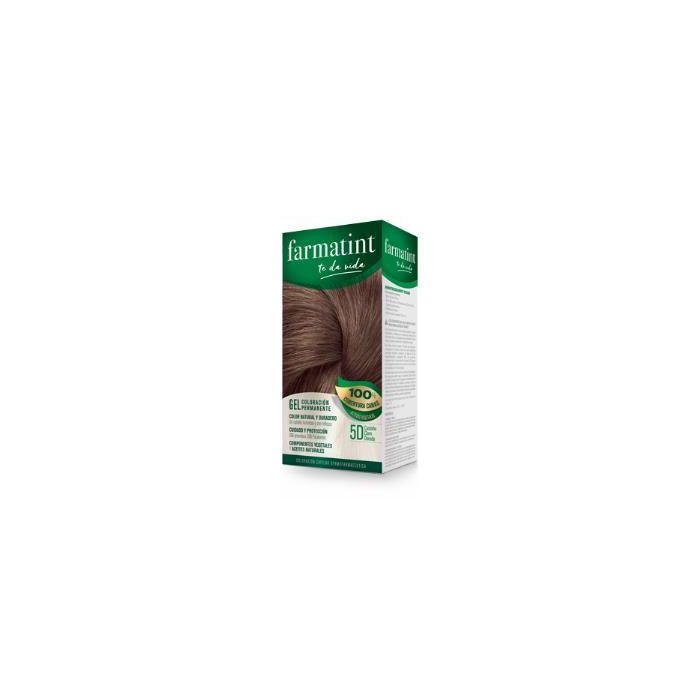 Farmatint Gel 5D Castaño Claro Dorado 135Ml. Farmatint Gel 5D Castaño Claro Dorado 135Ml.