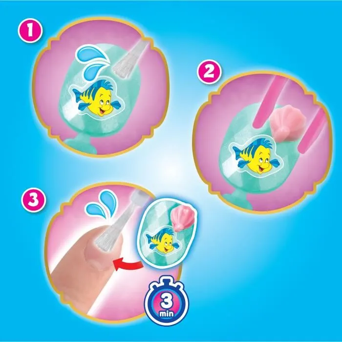 Aquabeads Set de manicura Princesas Disney 35071 1