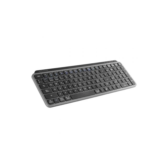 Mars Gaming Teclado Compacto Inalámbrico Bluetooth MK-SILENKEYS Negro, Silencioso, Triple Conectividad, AI SmartKey 1