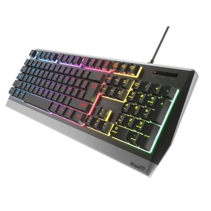 GENESIS RHOD 300 RGB Teclado Gaming Alámbrico USB de Membrana Completo con Teclado Numérico Retroiluminación LED RGB Negro 2 GENESIS RHOD 300 RGB Teclado Gaming Alámbrico USB de Membrana Completo con Teclado Numérico Retroiluminación LED RGB Negro 2