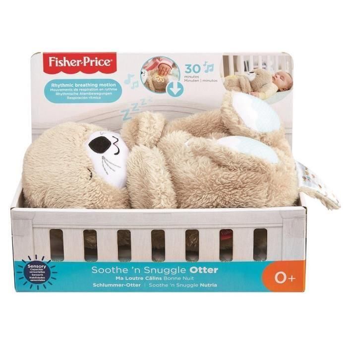 Peluche Nutria Hora De Dormir Fxc66 Fisher Price 4