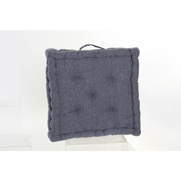 Cojin Mediterraneo DKD Home Decor Greige Azul Marino 38 x 8 x 38 cm (3 Unidades) 2 Cojin Mediterraneo DKD Home Decor Greige Azul Marino 38 x 8 x 38 cm (3 Unidades) 2