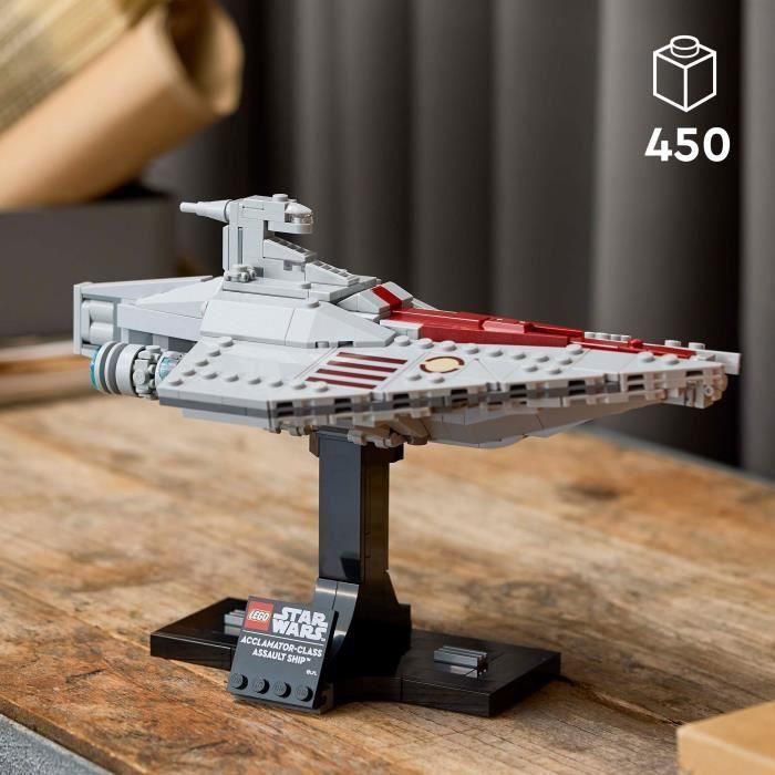 LEGO Star Wars 75404 Transporte de asalto clase Acclamator - Kit de modelo para adultos 1