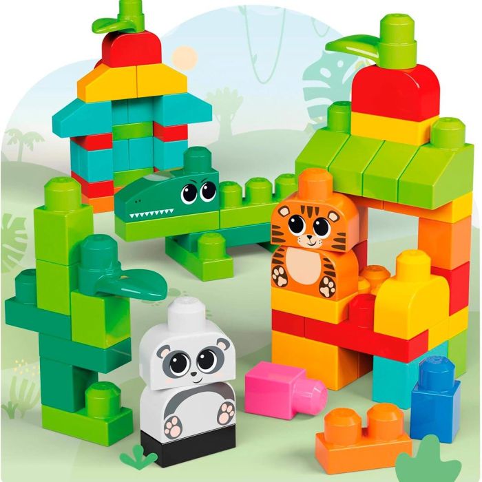 Mega Bloks Bloques De Animales Con 250 Piezas Jcf93 Mega Blocks 1