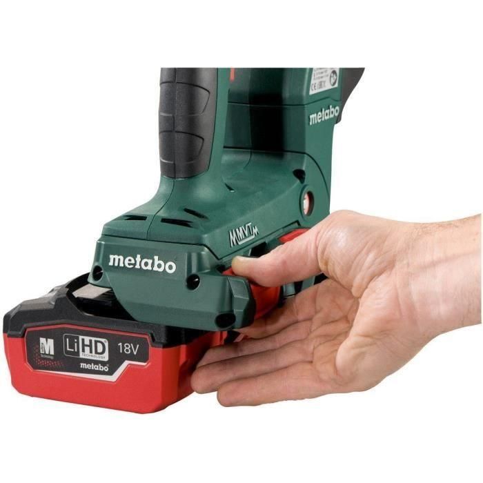Taladro percutor a batería - METABO - KHA 36-18 LTX 32 - 18 V - MetaBOX 165 L 1 Taladro percutor a batería - METABO - KHA 36-18 LTX 32 - 18 V - MetaBOX 165 L 1