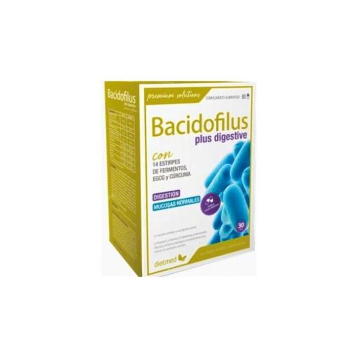 DIETMED Bacidofilus Plus Digestive 60 Cápsulas para el Sistema Digestivo