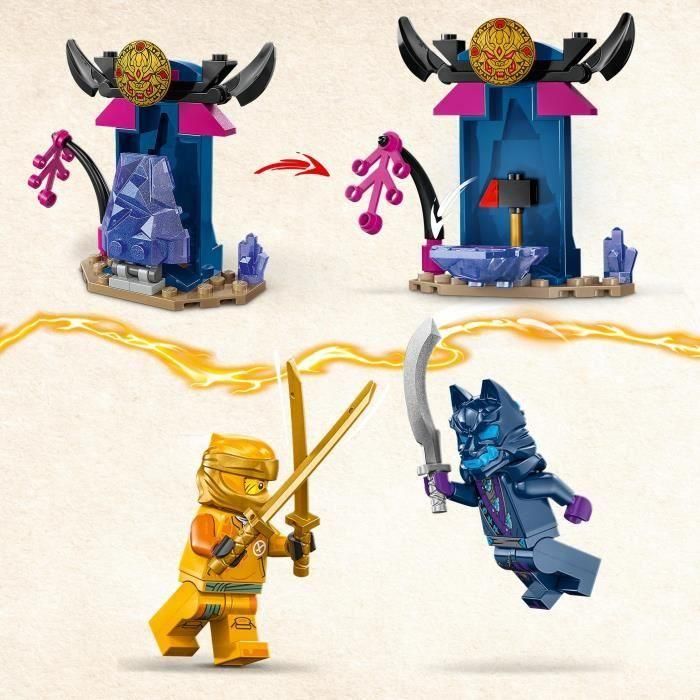 LEGO 71804 NINJAGO Robot de Lucha de Arin, Juguete Ninja con Minifiguras de Arin, Mini-Katana y Robots 3 LEGO 71804 NINJAGO Robot de Lucha de Arin, Juguete Ninja con Minifiguras de Arin, Mini-Katana y Robots 3