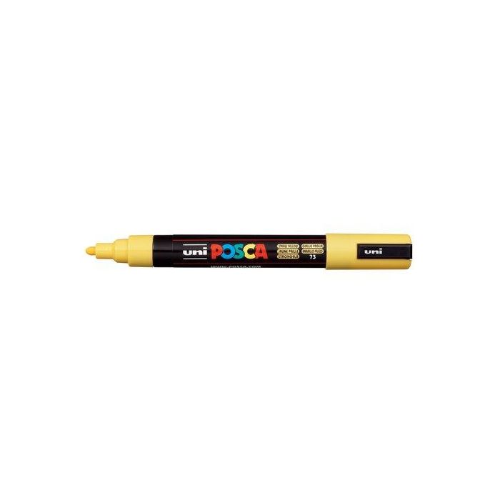 Posca Marcador PC-5M Punta Bala 1.8-2.5 mm Amarillo Pajizo No Permanente