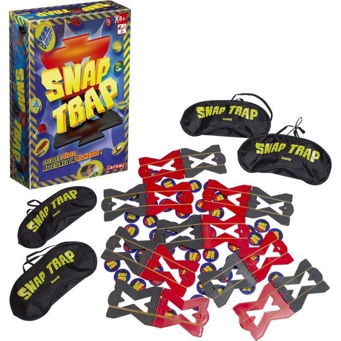 Lansay LAN3181860751367 - Snap Trap - Juego de Mesa - A partir de 8 Años Lansay LAN3181860751367 - Snap Trap - Juego de Mesa - A partir de 8 Años