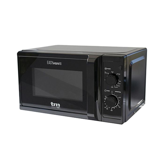 Microondas con Grill TM Electron Negro 700 W 20 L 7