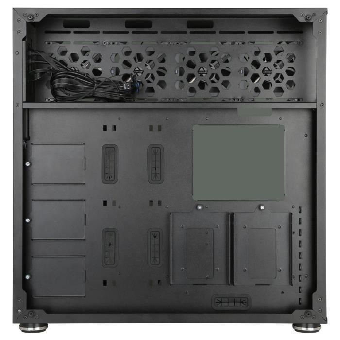 Abkoncore R780 Sync Caja de PC Torre Grande E-ATX/ATX/mATX/mITX Sin Fuente de Alimentación con Sincronización A-RGB, Vidrio Templado y USB 3.0 Negra 5