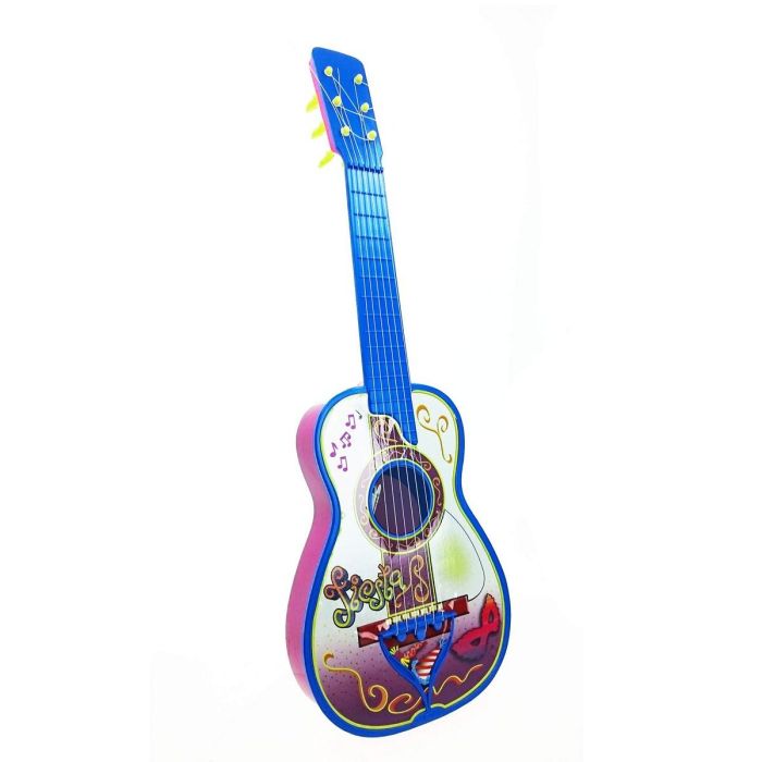 Guitarra popular 6 cuerdas fiesta 63x21x5.50 cm 2 Guitarra popular 6 cuerdas fiesta 63x21x5.50 cm 2