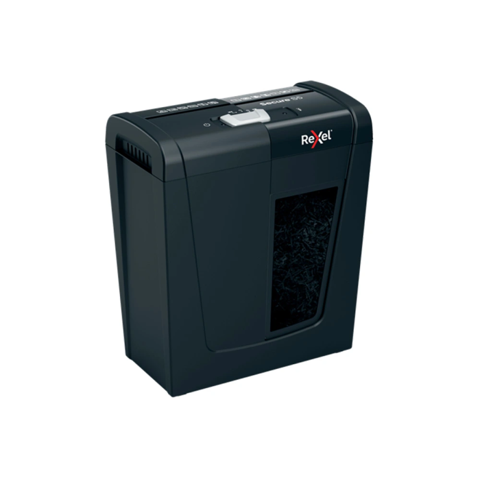 Destructora Rexel Secure S5 Negro (5H Tiras) Nv.Seg.2 - Particula 6Mm Dep.10L 1