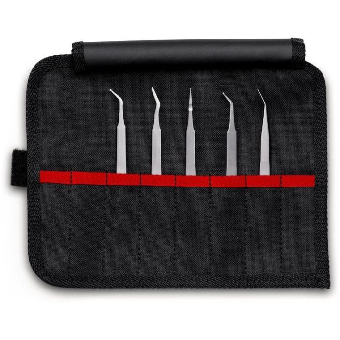 Knipex Juego de Pinzas de Precisión SMD 5 Piezas