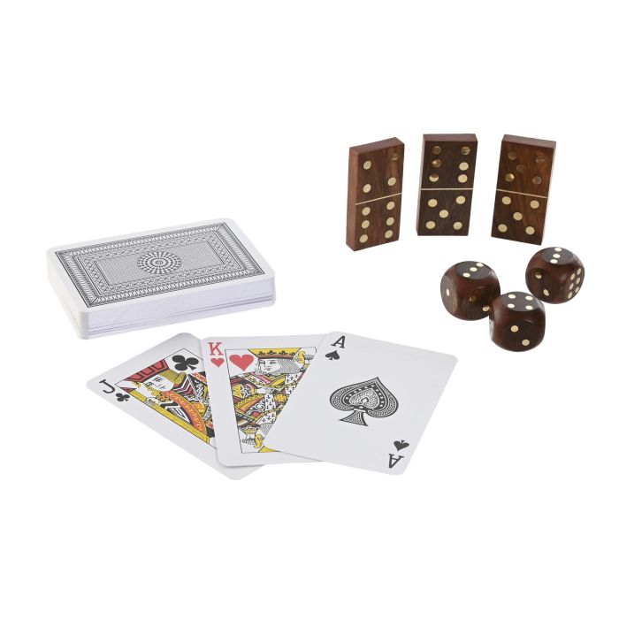 Juego Colonial DKD Home Decor Marron Dorado 15 x 5 x 20 cm Set de 4 (2 Unidades) 2 Juego Colonial DKD Home Decor Marron Dorado 15 x 5 x 20 cm Set de 4 (2 Unidades) 2